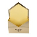 Flowerbox koperta złota 7x29,5x20cm
