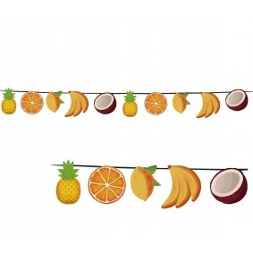 Girlanda wisząca dekoracja owoce tropikalne hawaje - 1