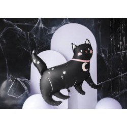 Balon foliowy Kot duży czarny Halloween na hel - 2