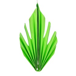 Dekoracja wisząca liście palmowe zielone 6szt