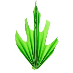 Dekoracja wisząca liście palmowe zielone 6szt
