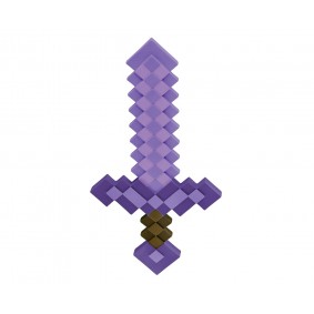 Miecz enchanted purple fioletowy minecraft gra - 1