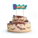 Dekoracja topper na tort piker muffinki Halloween - 2