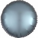Balon foliowy 17 satynowy okrągły stalowy - 1