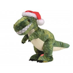 Dinozaur maskotka zabawka świąteczna ozdoba 26cm