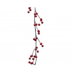 Girlanda naturalna piankowa z jagód świąteczna - 2