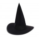 Spiczasty kapelusz wiedźmy czarownicy czarny - 1