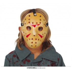 Straszna maska dla dzieci hokesity na Halloween - 1