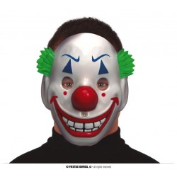 Maska Klauna uśmiechnięta na Halloween klaun - 1