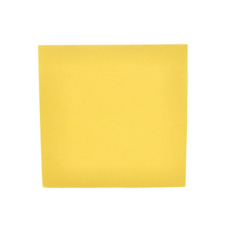 Serwetki papierowe żółte royal 1/4 40x40cm 50szt