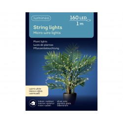 Lampki micro do roślin 1m 160LEDowe ciepły biały - 5