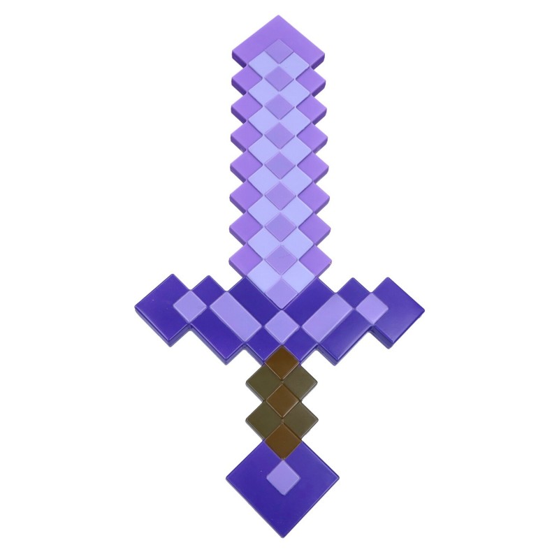 Miecz enchanted purple fioletowy minecraft sword
