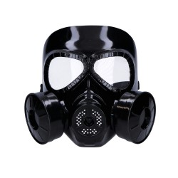 Maska gazowa czarna przeciwgazowa na twarz wojsko
