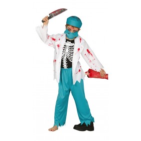 Strój dla dzieci Doktor zombie krwawy chirurg - 1