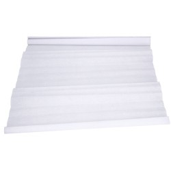 Bibuła biały papier marszczony DIY 200 x 50cm