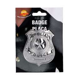 Odznaka policyjna srebrna policja blacha policji