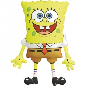 Balon foliowy na hel SpongeBob party dla dzieci - 1