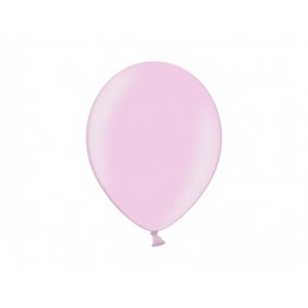 Balony lateksowe różowe pastelowe metaliczne - 1