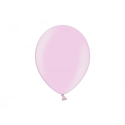 Balony lateksowe różowe pastelowe metaliczne - 1