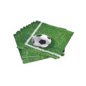 Serwetki papierowe jednorazowe piłka nożna zielone