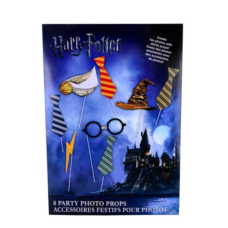 Rekwizyty do zdjęć Harry Potter okulary fotobudka