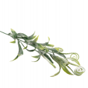 Sztuczny kwiat gałązka ozdobna zielona długa - 2