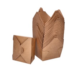 Papierowe pudełka na żywność biodegradowalne EKO