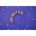 Opaska Birthday Girl urodzinowa dziewczęca róż - 2