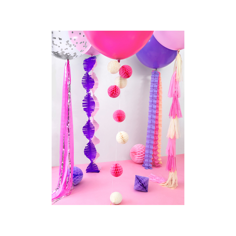 Balon okrągły pastel lawendowy duży urodzinowy - 2