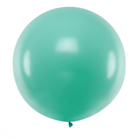 Balon okrągły duży pastel zielony las seledynowy - 1
