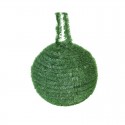 Świąteczna kula wisząca zielona z igliwia 40 cm - 1