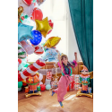 Balony ze świątecznym nadrukiem kolorowe mix - 3