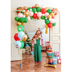 Girlanda balonowa-cukierki kolorowa dekoracyjna - 2