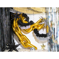 Girlanda frędzle złote dekoracja wisząca krótka - 3