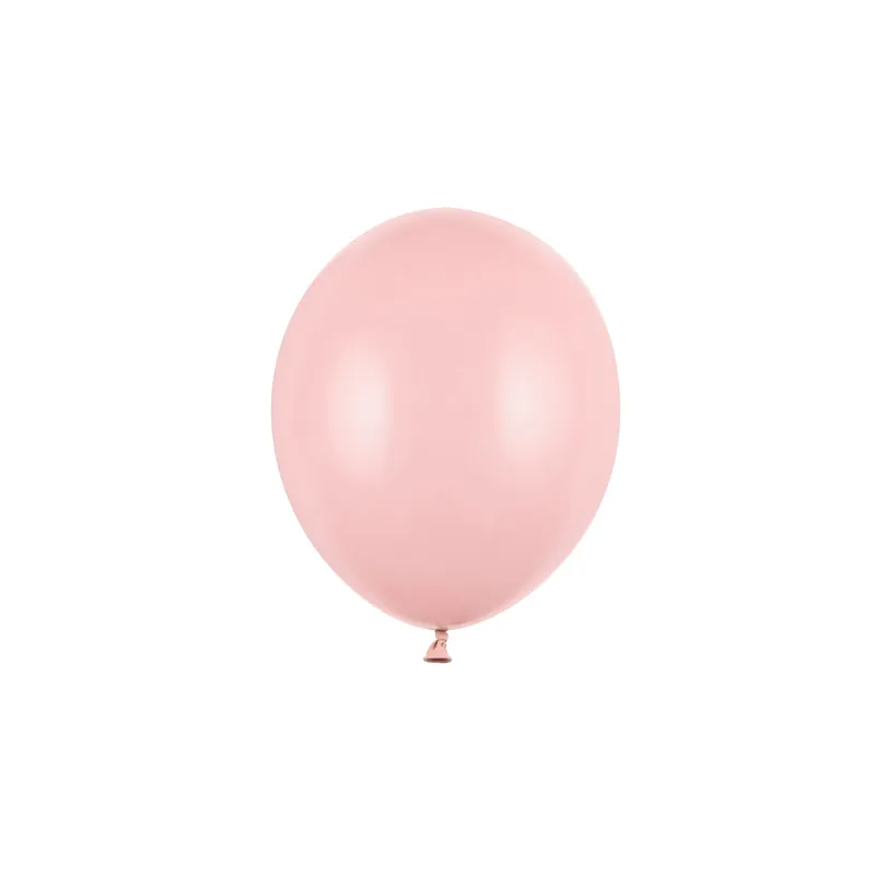 Balony lateksowe jasny różowy pastel dekoracyjny - 1