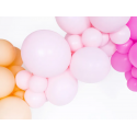 Balony lateksowe jasny różowy pastel dekoracyjny - 2
