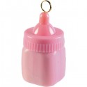 Obciążnik butelka ze smoczkiem różowa dekoracyjna - 1