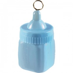 Obciążnik butelka ze smoczkiem niebieska dekoracja - 1