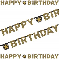 Girlanda Happy Birthday urodzinowa do zawieszenia - 1