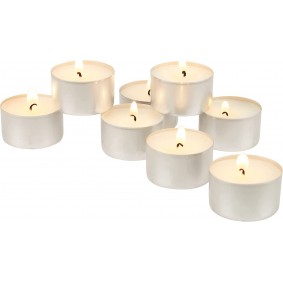 Podgrzewacze małe świeczki świece białe 8h x50 - 1