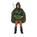 Strój dla dzieci Łucznik Robin Hood (peleryna) - 1