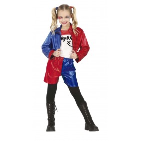 Strój dla dzieci Harley Quinn (kurtka, spodnie) - 1