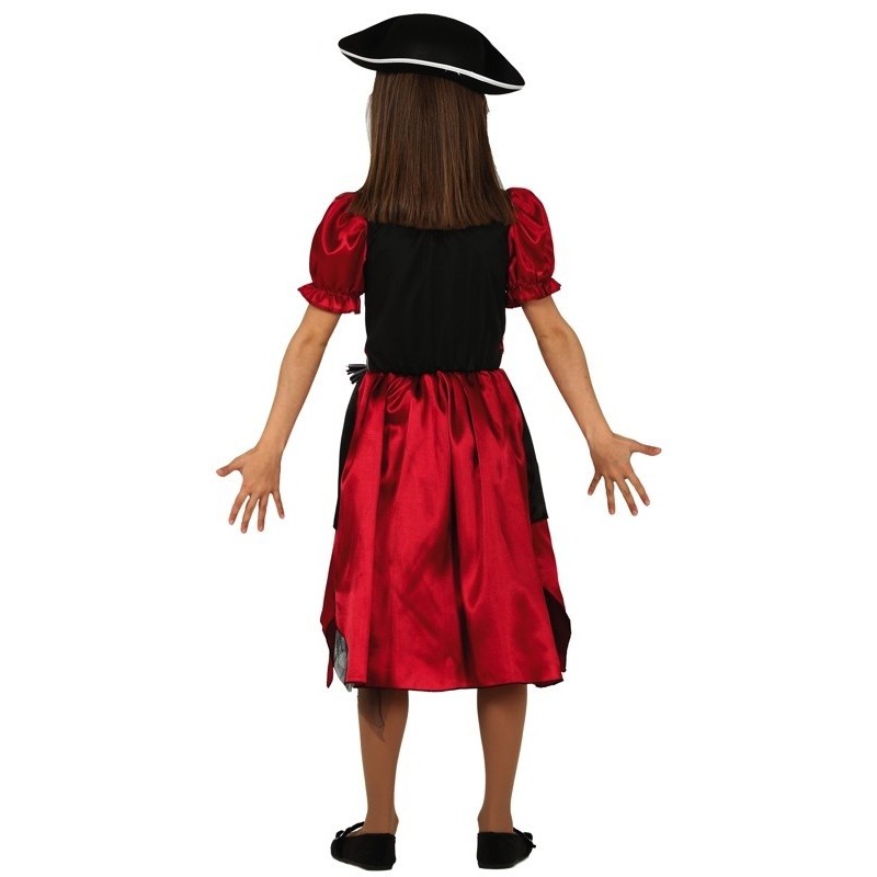 Strój dla dzieci Piratka (sukienka czerwona) - 2
