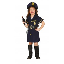 Strój dla dzieci Policjantka (czapka, sukienka)