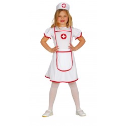 Strój dla dzieci Pielęgniarka (czepek, sukienka)