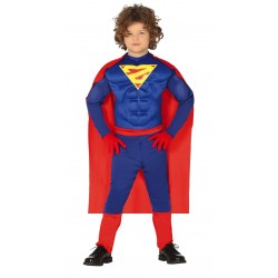 Strój dla dzieci Superman (kombinezon, peleryna)