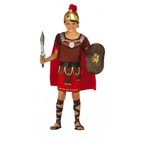 Strój dla dzieci Rzymski Żołnierz (tunika, hełm) - 1