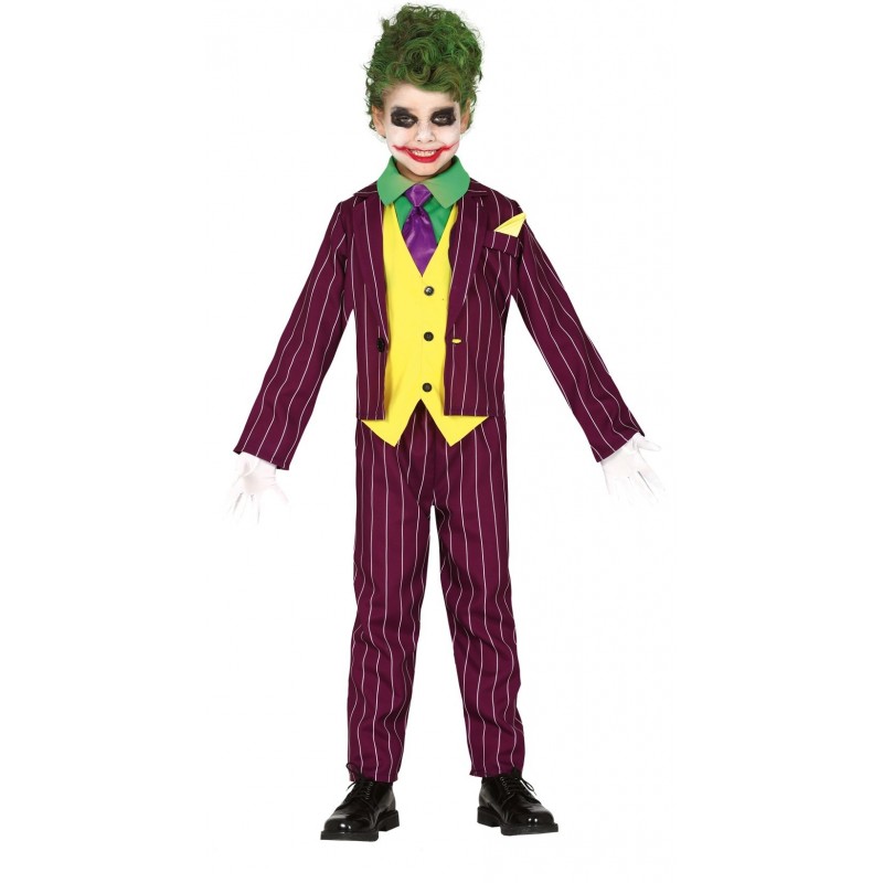 Strój dla dzieci Szalony Joker (koszula, spodnie) - 1