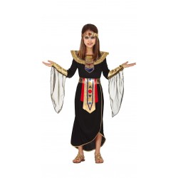 Strój dla dzieci Egipcjanka (sukienka, naszyjnik)