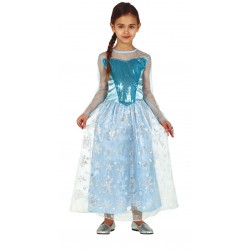 Strój dla dzieci Zimowa księżniczka (sukienka)